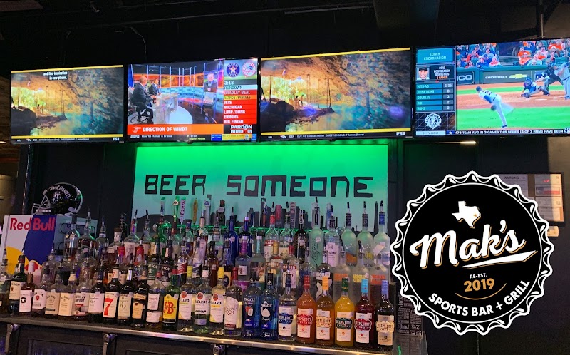 Mak's Sports Bar + Grill.