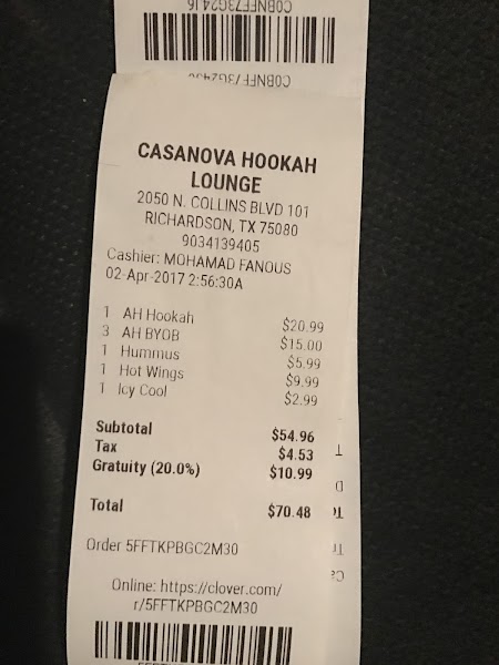 Casanova Hookah Lounge photo 5